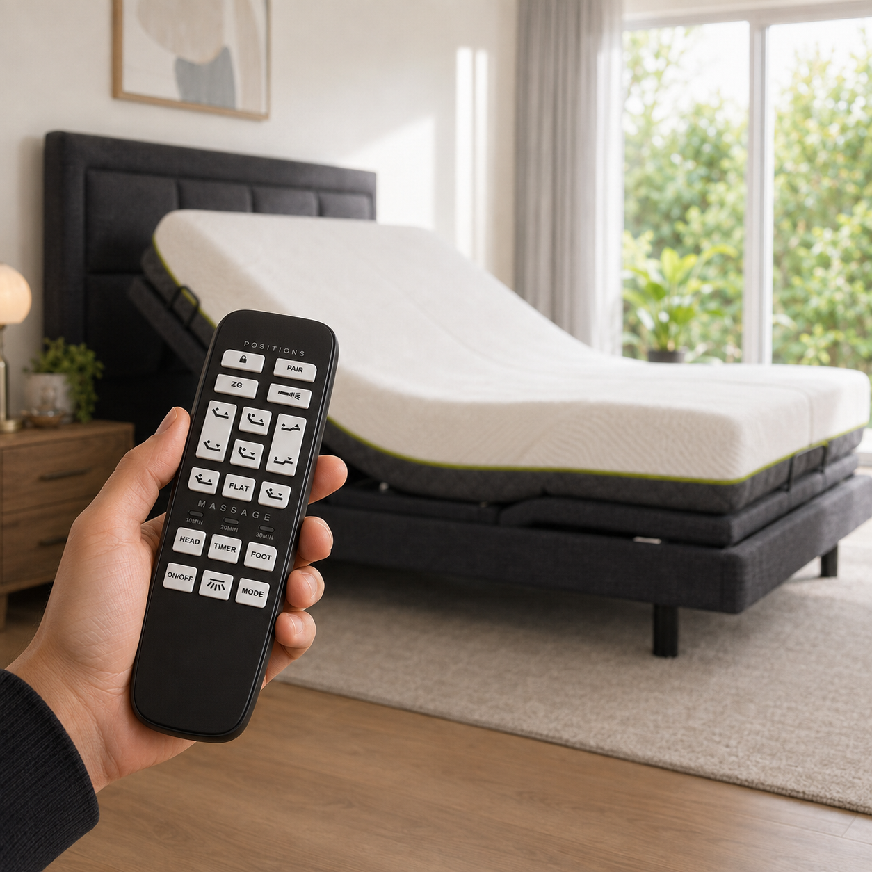 Mattress Point adjustable bed remote